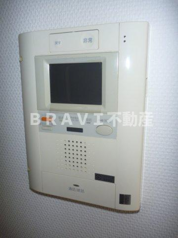 グランシス天満橋　BRAVI不動産のセキュリティ|【グランシス天満橋】モニター付きインターホンです