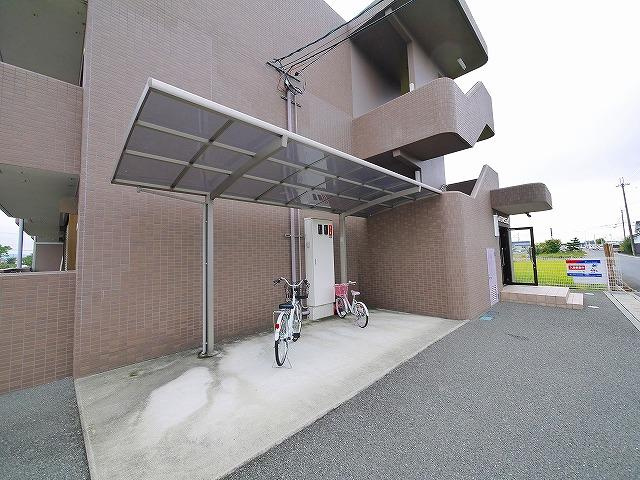 baronessaⅡのその他共用部分|自転車置き場が設置されてます