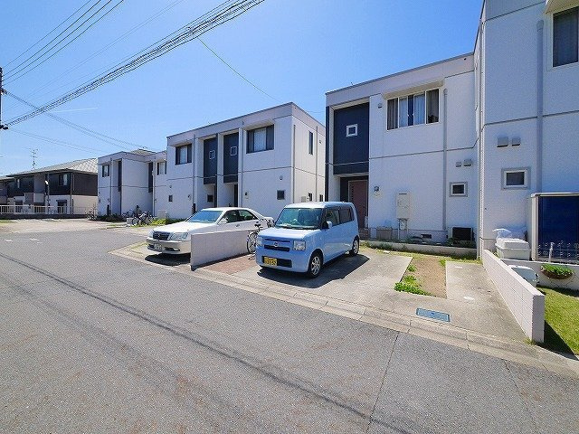 喜多メゾネットAの駐車場|駐車場です