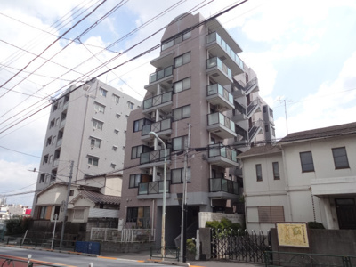 【外観】 | サンライン上野桜木 | サンライン上野桜木　鉄筋コンクリート造の分譲タイプ！オートロック付！鶯谷駅から徒歩５分・入谷駅から徒歩１１分！言問通り沿い！全戸角部屋！楽器相談可！