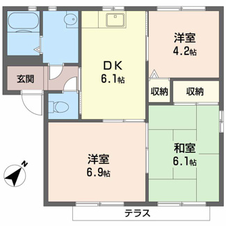 【間取り】 | 二色の浜グリーンヴィレッジ