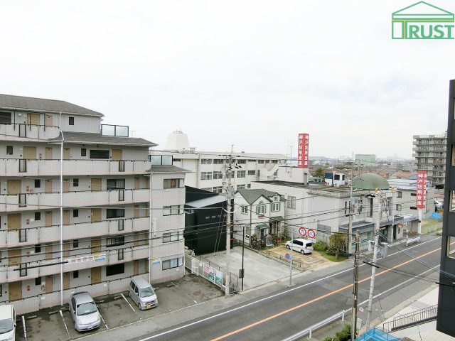 パレス魚住の展望|眺望です！