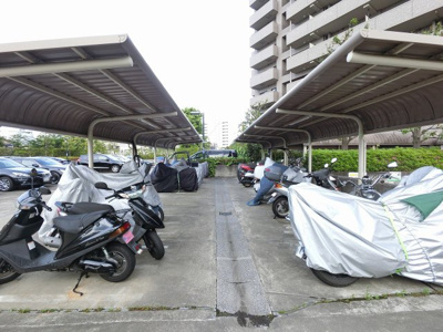 【その他共用部分】 | ヒルズ久が原参番館 | バイク置場