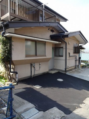 【駐車場】 | 湊1丁目貸家② | 軽1台