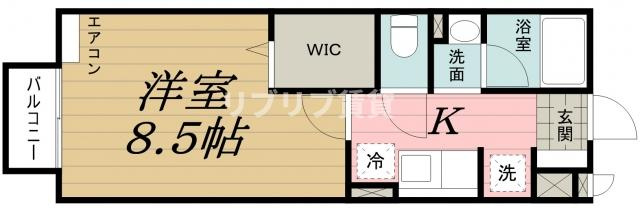 ヴェルデ都町の間取り