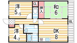 【間取り】 | ベルヴェデール大東