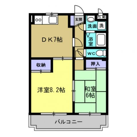 ローレルパレスの間取り