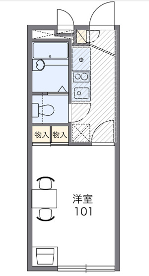 【間取り】 | 中田北A