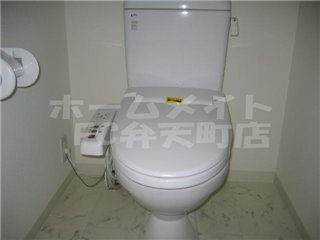 【トイレ】 | ハーベスト阿波座リバーサイド | 清潔感のあるトイレです