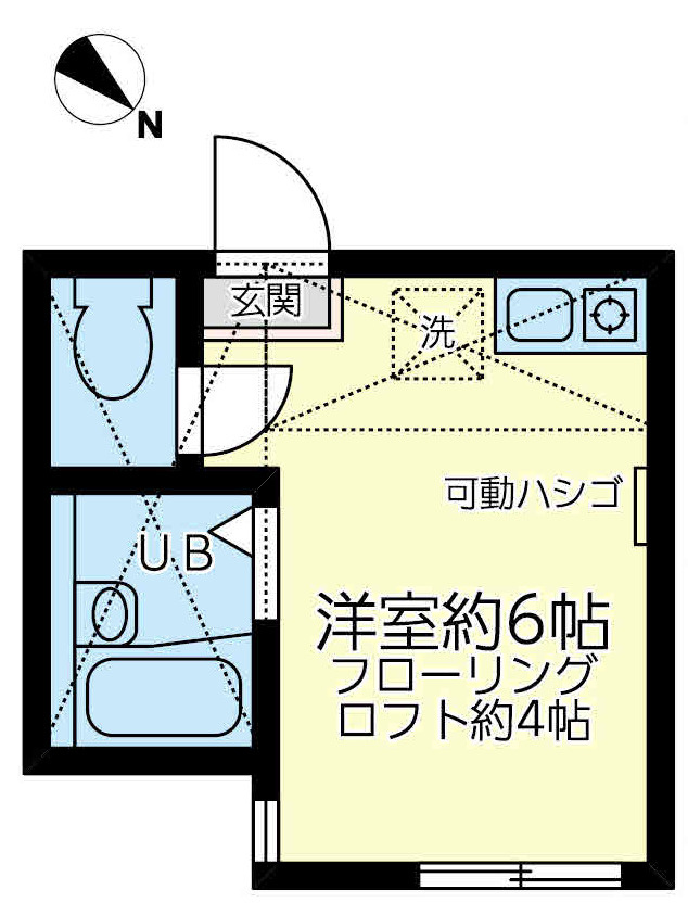 ユナイトさくら デヴィッド・ロイドの間取り