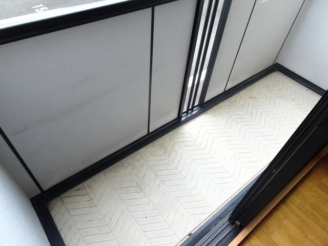 ベルドミール環Bのバルコニー