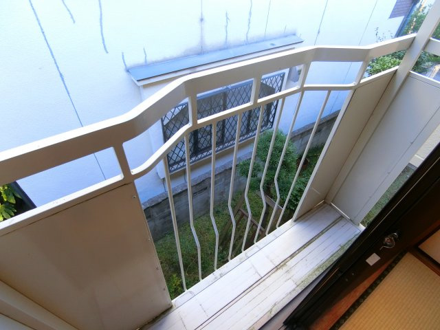 シティハイムあきのバルコニー