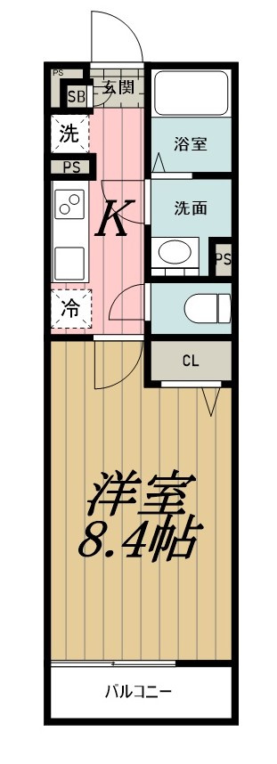 リブリ・サンフラワー14の間取り