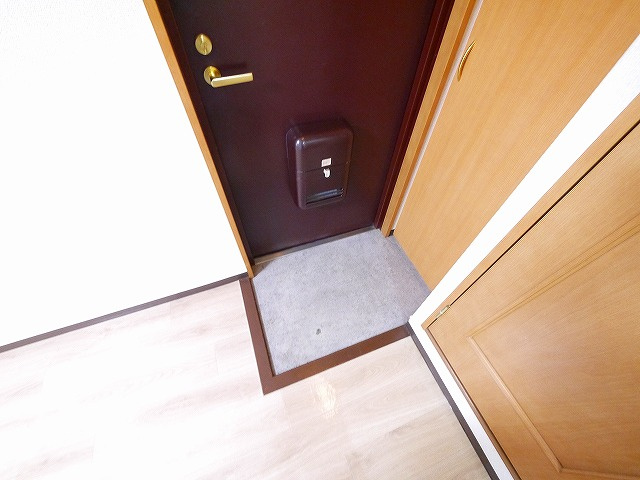 サニーコート西大寺の玄関|明るい玄関です