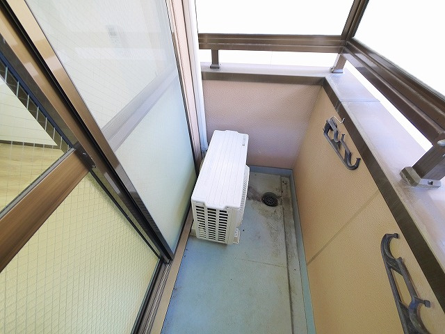 サニーコート西大寺のバルコニー|広々としたバルコニーです