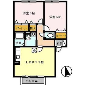 レオーノの間取り