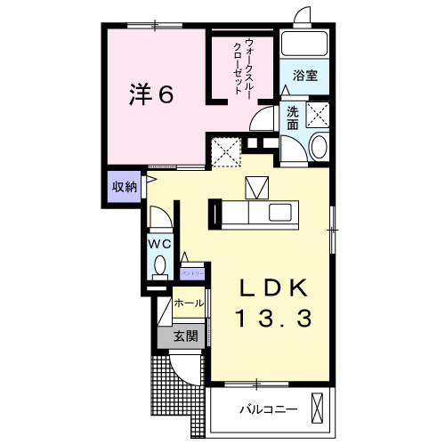 フィデールカーサの間取り