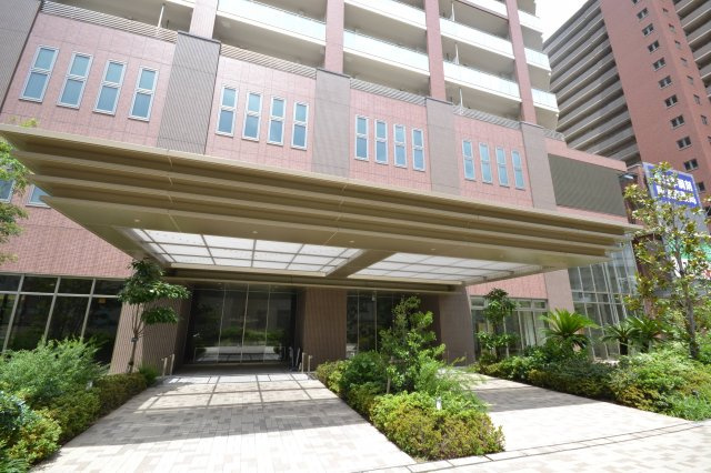 阿波座ライズタワーズ フラッグ46のエントランス|オートロック