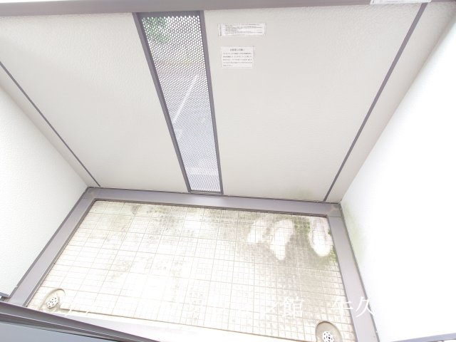 クレールセゾンBのバルコニー