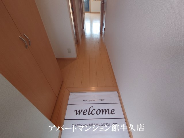 クレールセゾンBの玄関