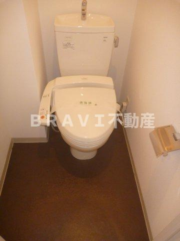 アーデン谷町　BRAVI不動産のトイレ|【アーデン谷町】落ち着いたトイレです