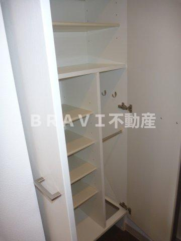 アーデン谷町　BRAVI不動産の収納|【アーデン谷町】こまごまとしたものを収納できそうですね