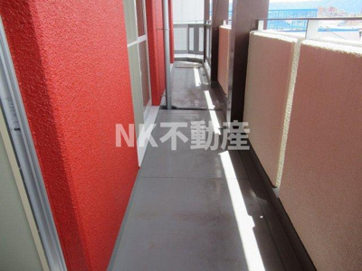 【バルコニー】 | サンメゾン（俊徳道賃貸） | 広々としたバルコニーです