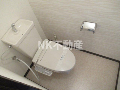 【トイレ】 | サンメゾン（俊徳道賃貸） | ゆったりとした空間のトイレです