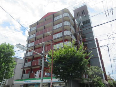 【外観】 | サンメゾン（俊徳道賃貸） | 物件の外観です