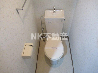 【トイレ】 | アベニューリップル長田Ⅱ（長田賃貸） | ゆったりとした空間のトイレです