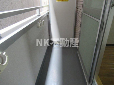 【バルコニー】 | アベニューリップル長田Ⅱ（長田賃貸） | 外からの目が気にならないバルコニーで洗濯物が干せます