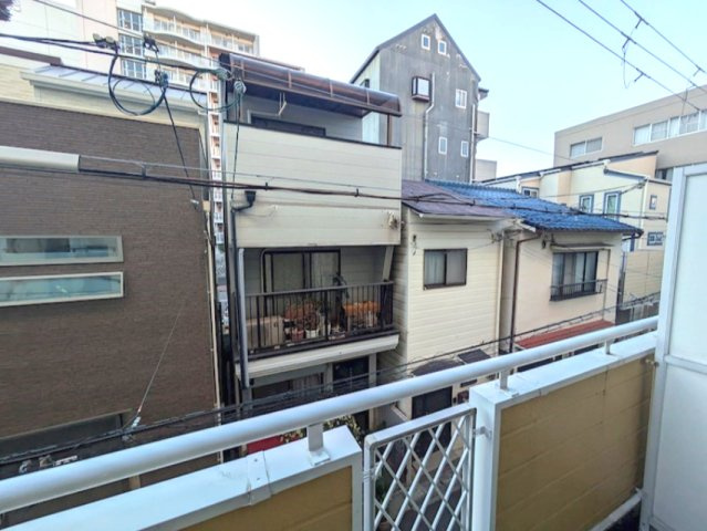 下山手コート（M’ｓコート）のバルコニー