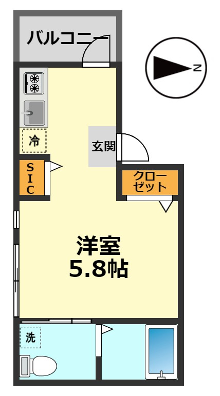 パークサイド小岩の間取り