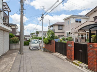 【前面道路含む現地写真】