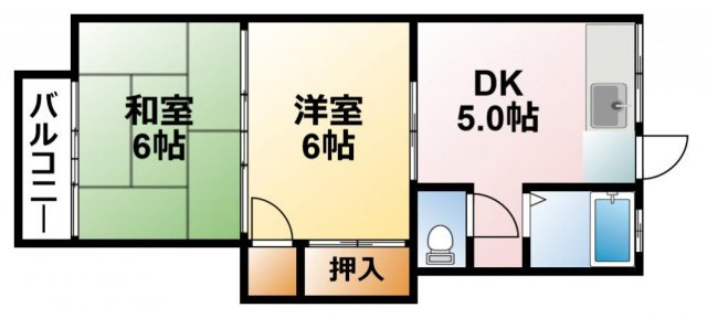 コーポ佐藤の間取り