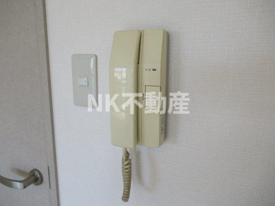 【セキュリティ】 | エクシング金岡（久宝寺口賃貸） | インターフォンです