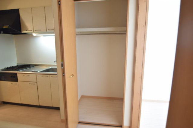 アムールの収納|クローゼット付きです