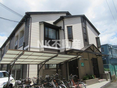 【外観】 | ハイツMISHIMA（ハイツミシマ）（久宝寺口賃貸） | 落ち着いた雰囲気の外観です