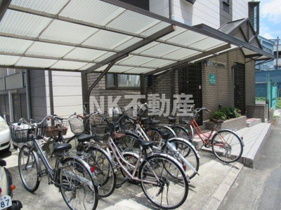 【その他】 | ハイツMISHIMA（ハイツミシマ）（久宝寺口賃貸） | 駐輪場です