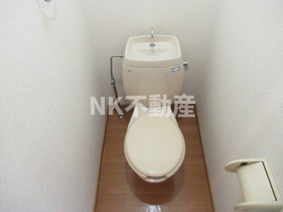 【トイレ】 | エステートピアナカタD棟（長瀬賃貸） | トイレも気になるポイント