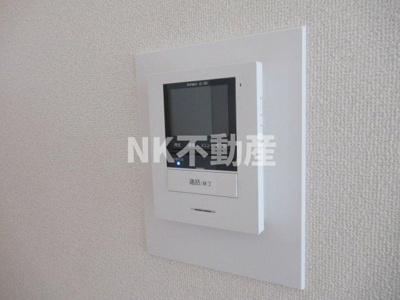 【セキュリティ】 | エステートピアナカタD棟（長瀬賃貸） | モニターフォンです