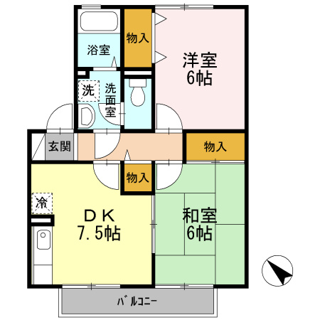 Ｍ・Ｓの間取り