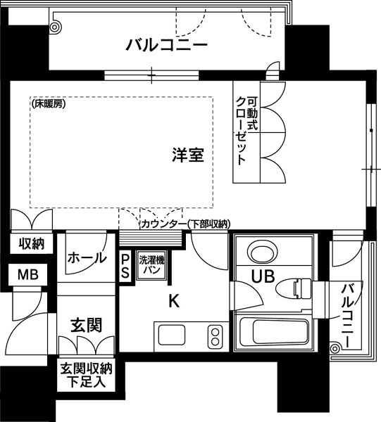 グランドメゾン赤坂門の間取り