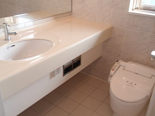 グランドメゾン赤坂門の洗面所