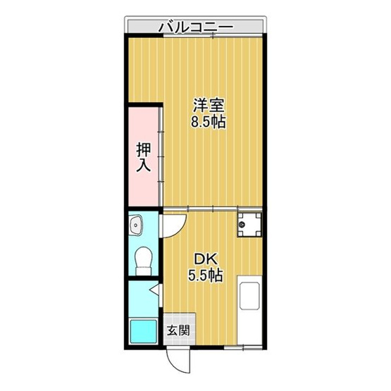【間取り】 | 平井マンション