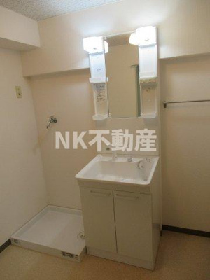 【洗面所】 | アバ・ハイム西村（長瀬賃貸） | 洗面所です