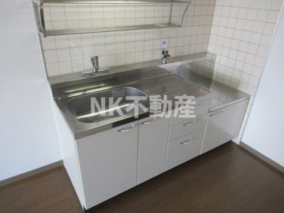 【キッチン】 | アバ・ハイム西村（長瀬賃貸） | キッチンです