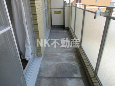 【バルコニー】 | アバ・ハイム西村（長瀬賃貸） | 広々としたバルコニーです