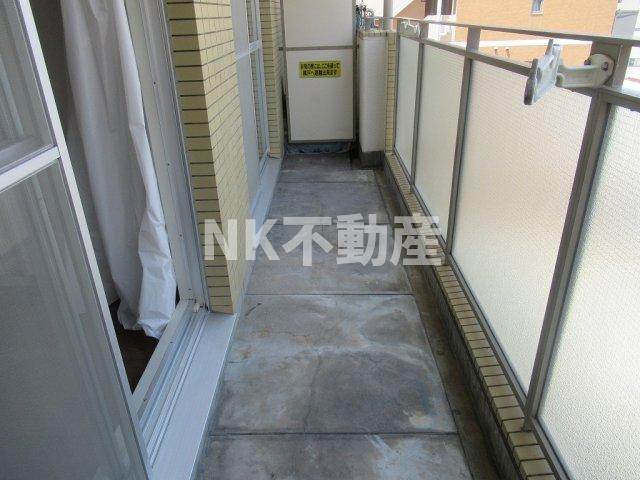 【バルコニー】 | アバ・ハイム西村（長瀬賃貸） | 広々としたバルコニーです