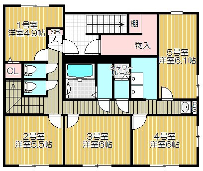 【間取り】 | ウエスト戸越銀座
